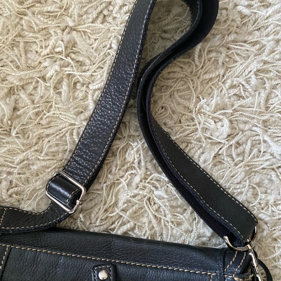 FOSSIL Leather messenger style Crossbody Bag vintage, 75082 - Picture 13 of 15